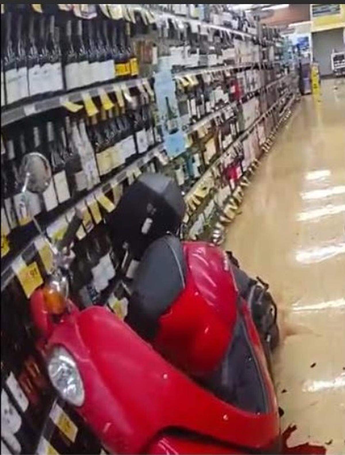 The red scooter as seen inside an Olympia area store the morning of Aug. 13.