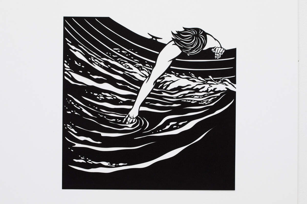 Nikki McClure will have a selection of her distinctive papercuts at The Mark.