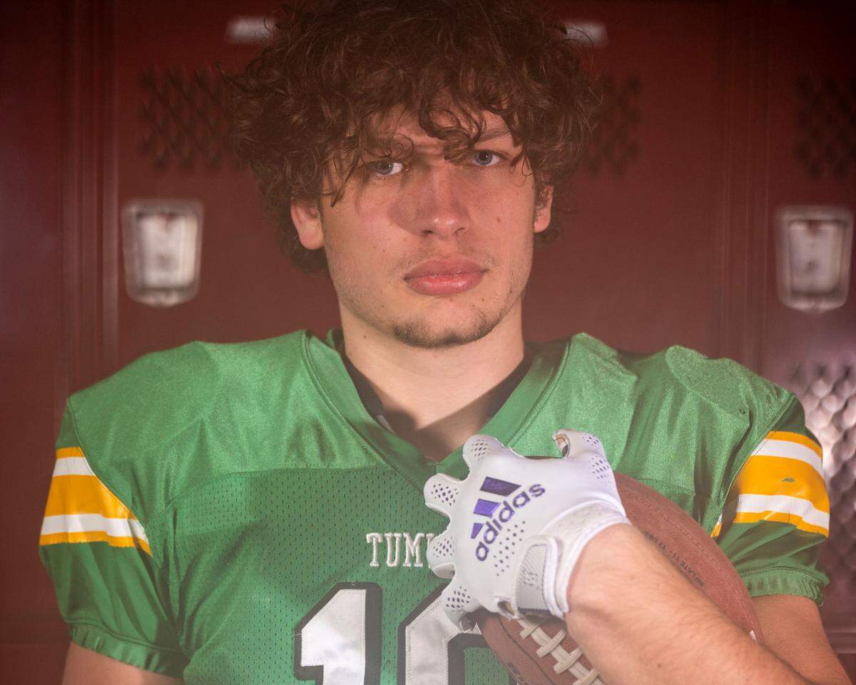 Tumwater’s Ryan Otton photographed at Mount Tahoma High School on Monday, Dec. 20, 2021.