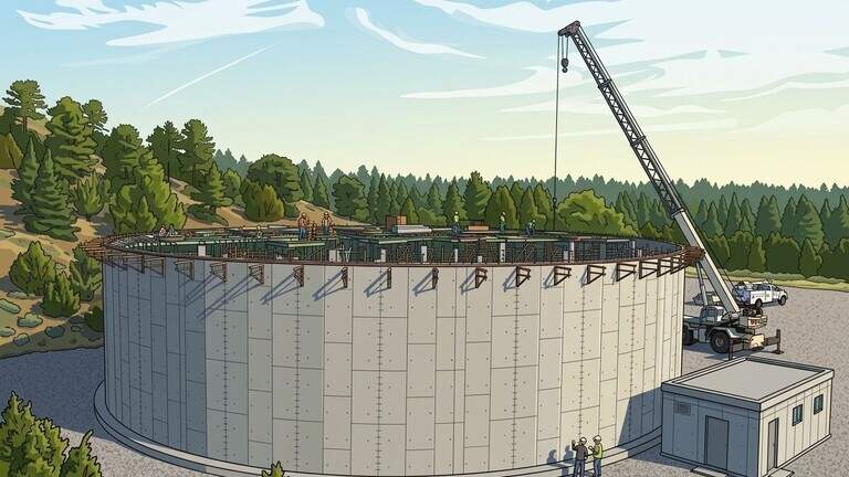 3-million-gallon water tank will take over 20-acre property in Thurston County