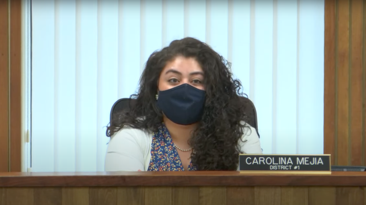 Thurston County Commissioner Carolina Mejia expressed skepticism about Thurston Thrives, but she ultimately voted in favor of continuing funding.