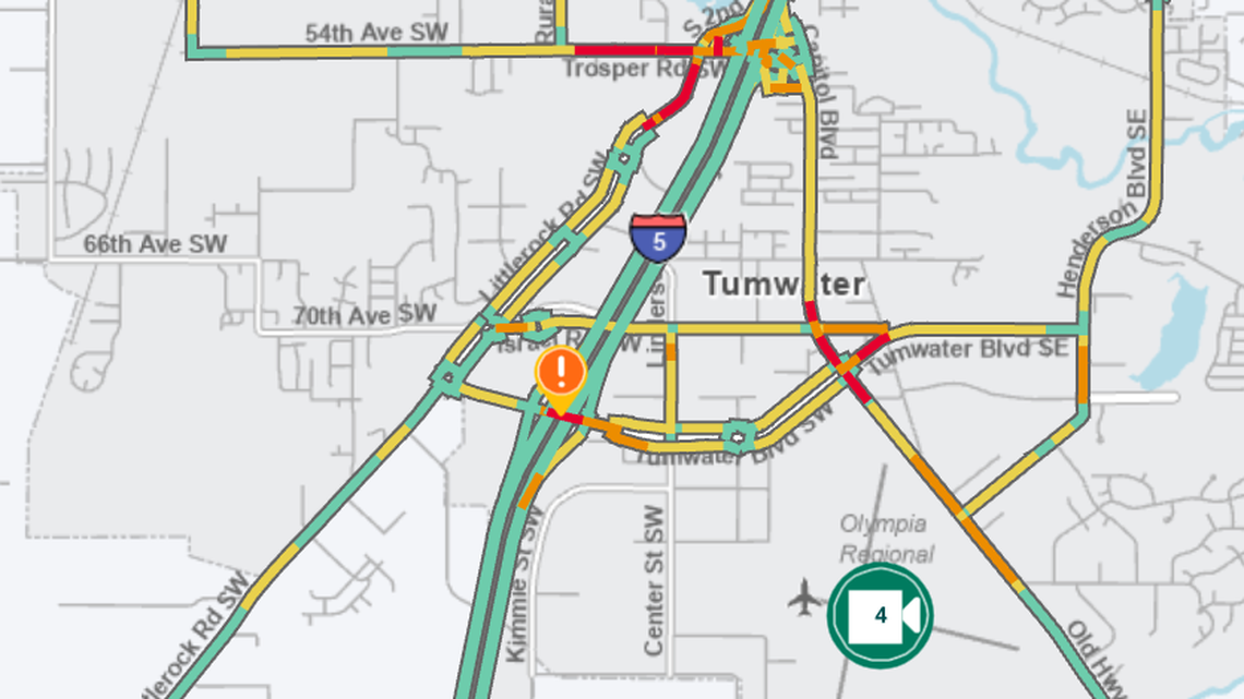 Crews will close I-5 lanes in Thurston County for overpass work, WSDOT says