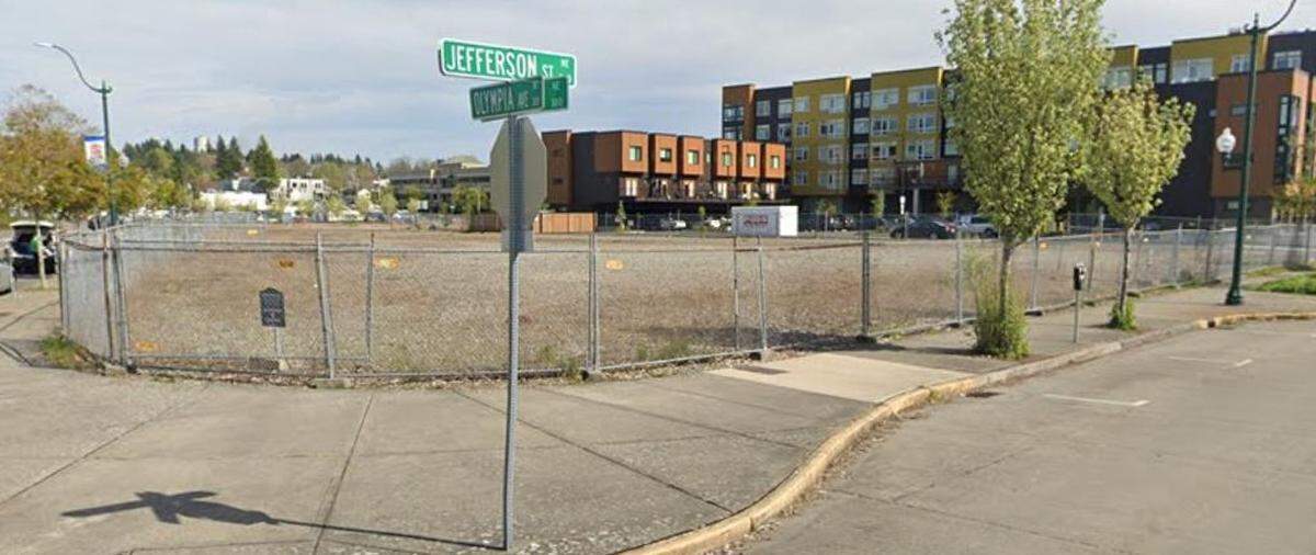 One of the port’s vacant East Bay parcels near Westman Mill, a mixed-use development downtown.