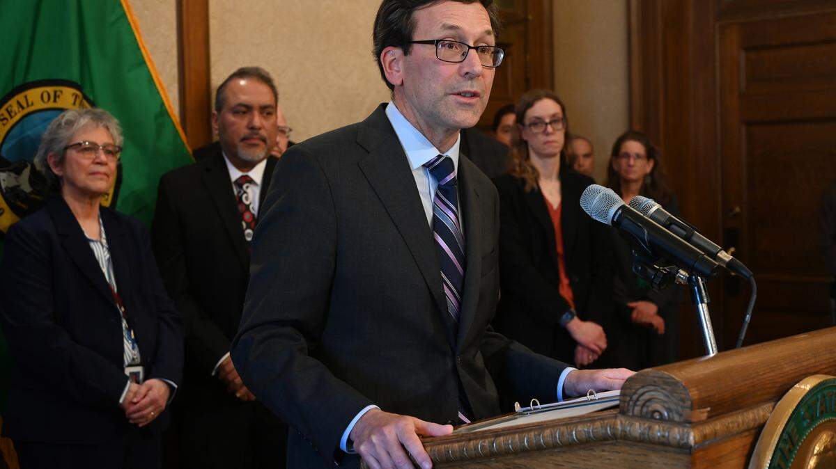 Gov. Bob Ferguson accepted the resignation of Mike Webb, his chief strategy officer, on Wednesday, March 19.
