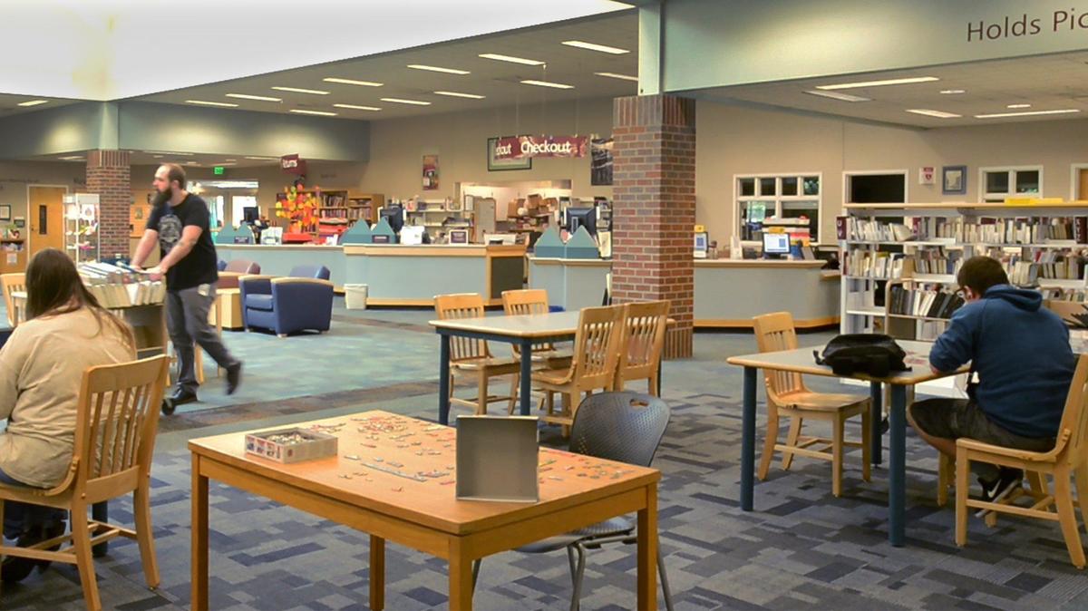 Tumwater Timberland Library, pictured in July 2019.