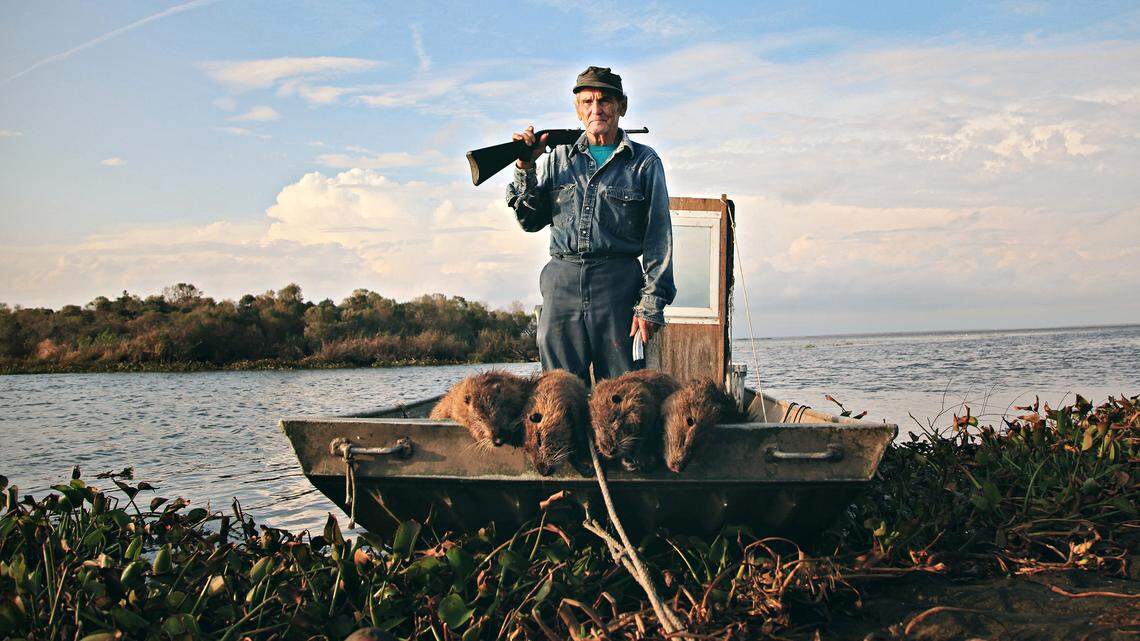Thomas Gonzales defends Delacroix Island, Louisiana, from the invasion of nutria.