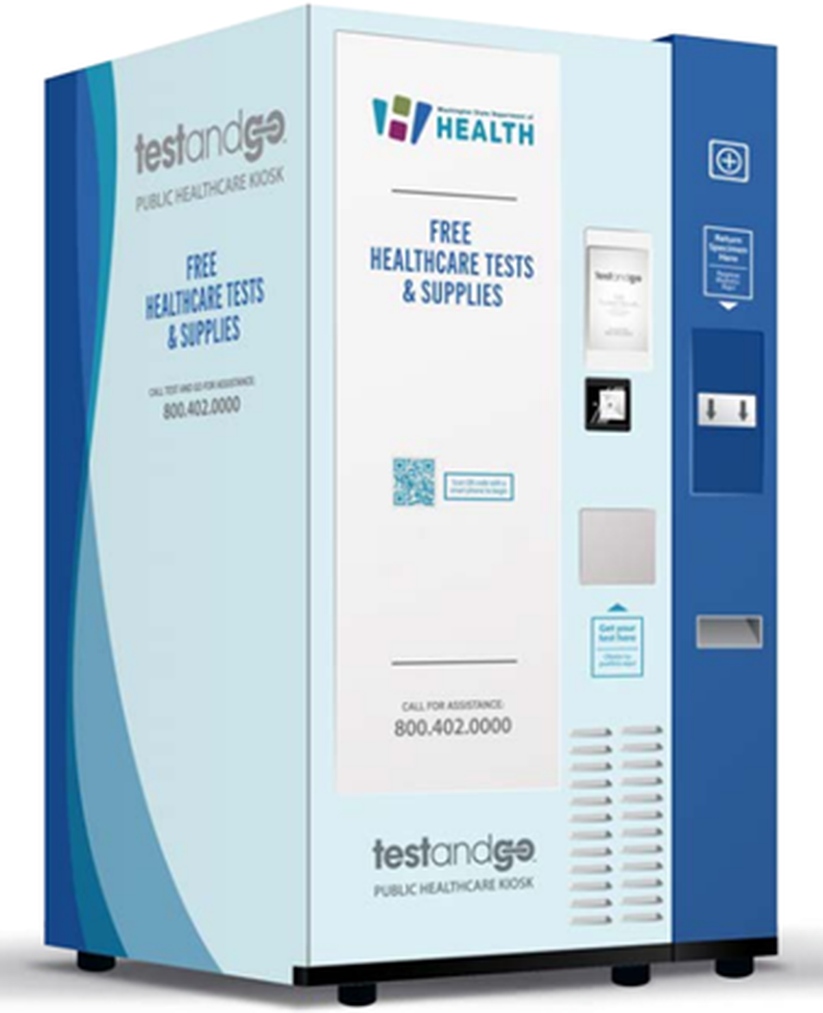 The Washington State Department of Health is partnering with local health jurisdictions and Tribal Nations to offer free COVID-19 and flu tests at kiosks throughout the state.