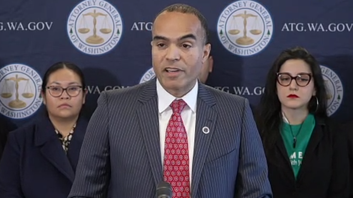 Washington Attorney General Nick Brown announced a lawsuit against the Trump administration on Tuesday, Jan. 21, over the President’s executive order outlawing birthright citizenship.
