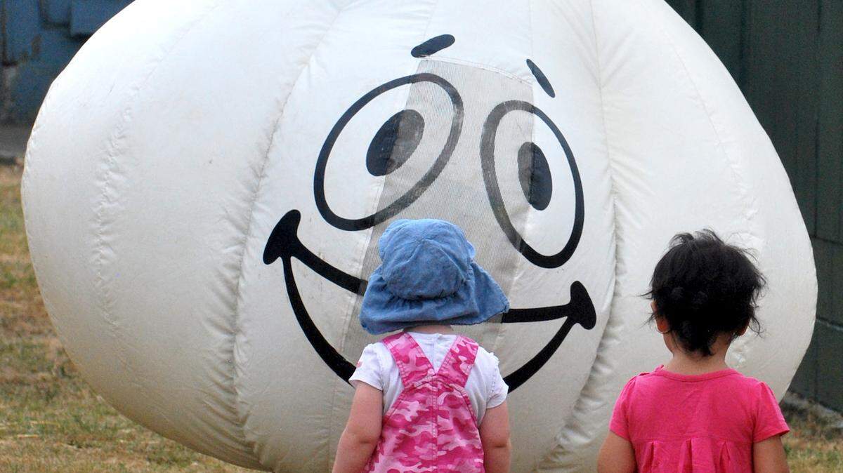 You can meet festival mascot Garlicious -- as well as eat everything garlic -- at the Garlic Festival.