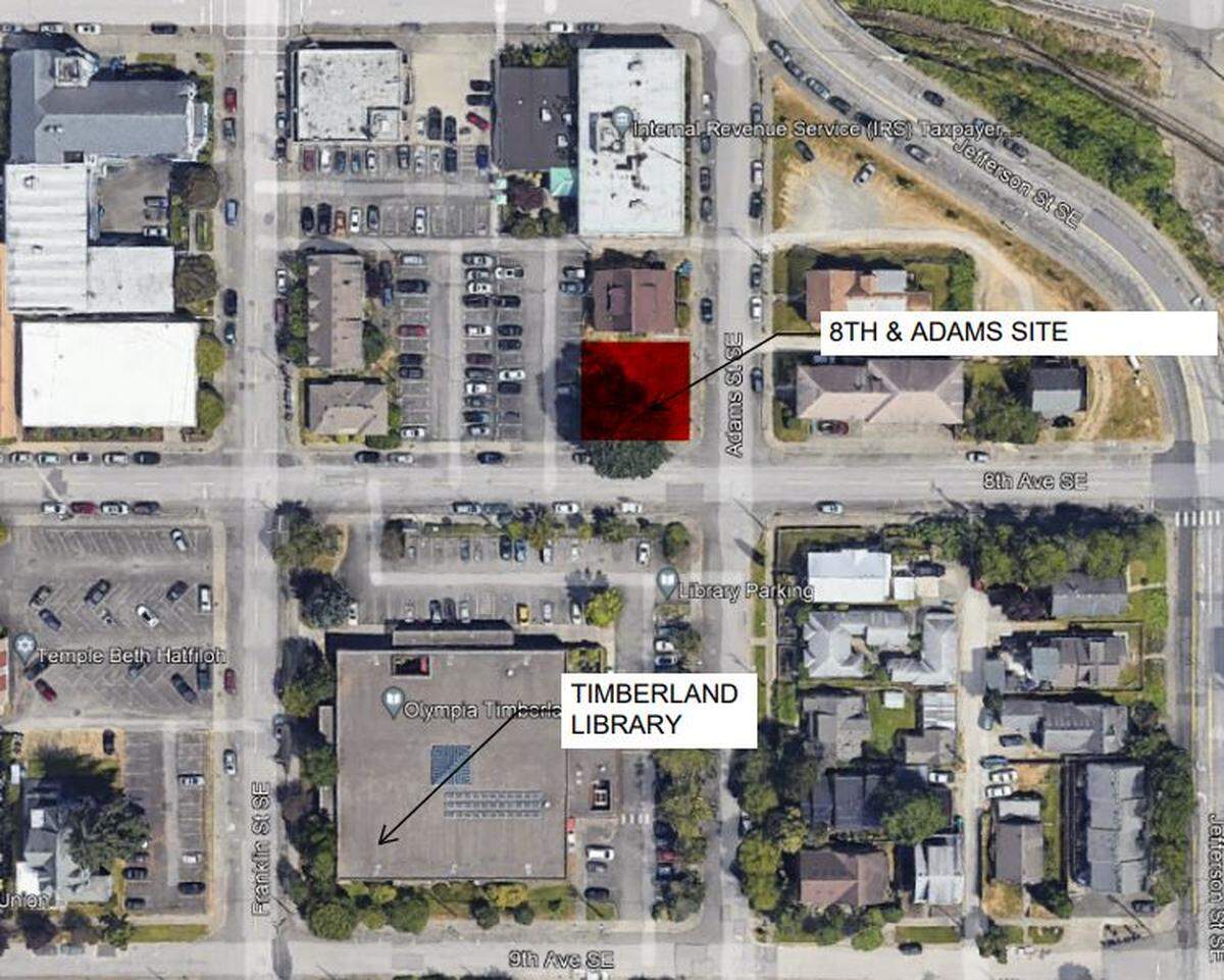Prominent downtown Olympia developer Walker John is at again, this time proposing more apartments near the Olympia Timberland Library branch.