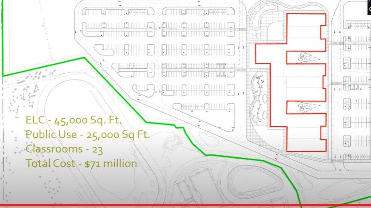 The Young Child and Family Center has been proposed north of Nisqually Middle School.