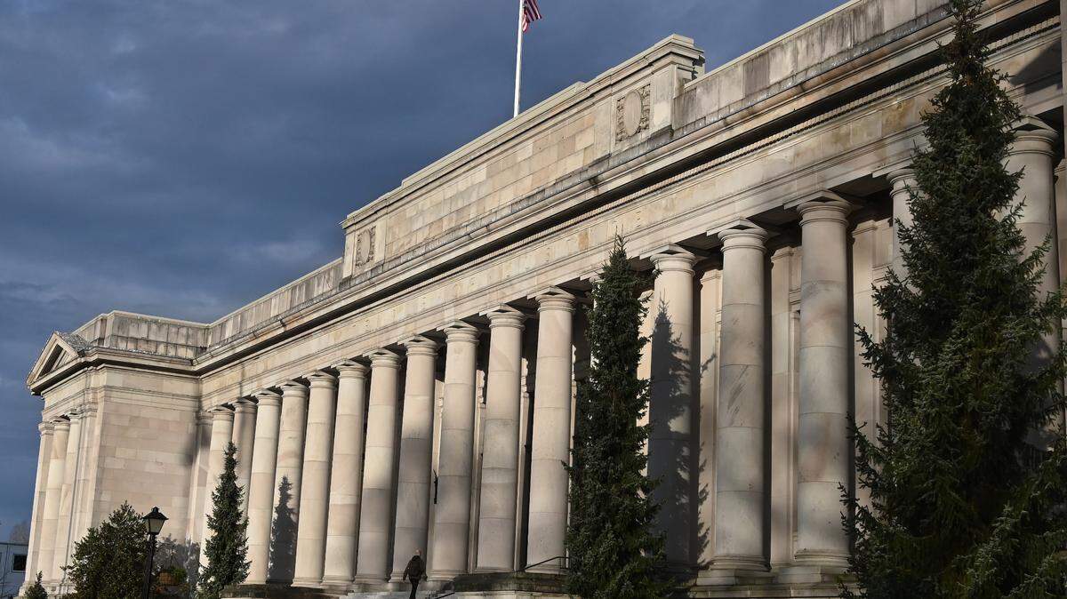 The Temple of Justice on the Capitol Campus in Olympia.