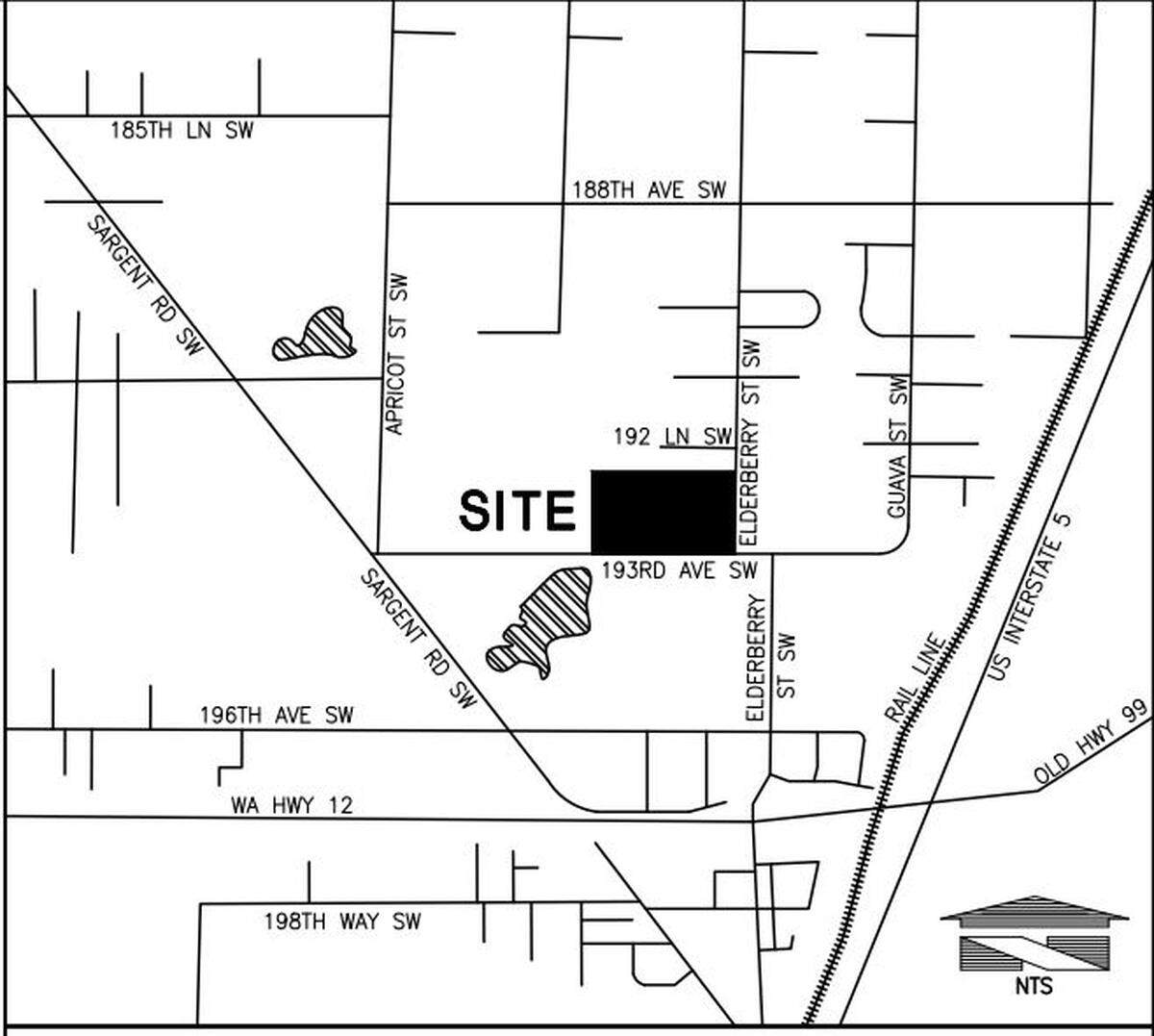 A 196,750-square-foot warehouse and distribution center proposed at 19225 Elderberry Street SW in Rochester, according to Thurston County information.