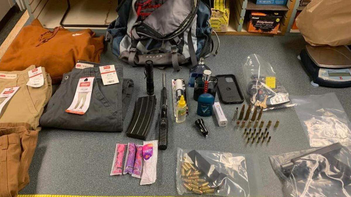 A Saturday afternoon hit-and-run wreck resulted in Lacey police discovering stolen items linked to at least four vehicle prowls.