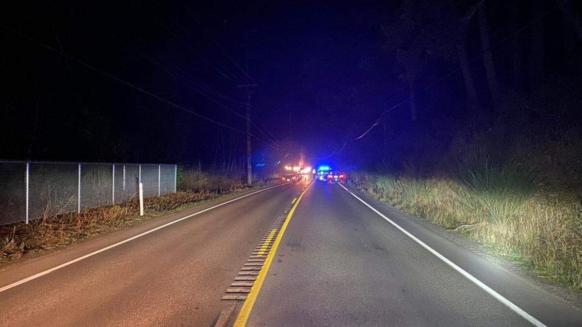 A Belfair man was struck and killed by a car while walking in the eastbound lane of State Road 300 early Friday morning.