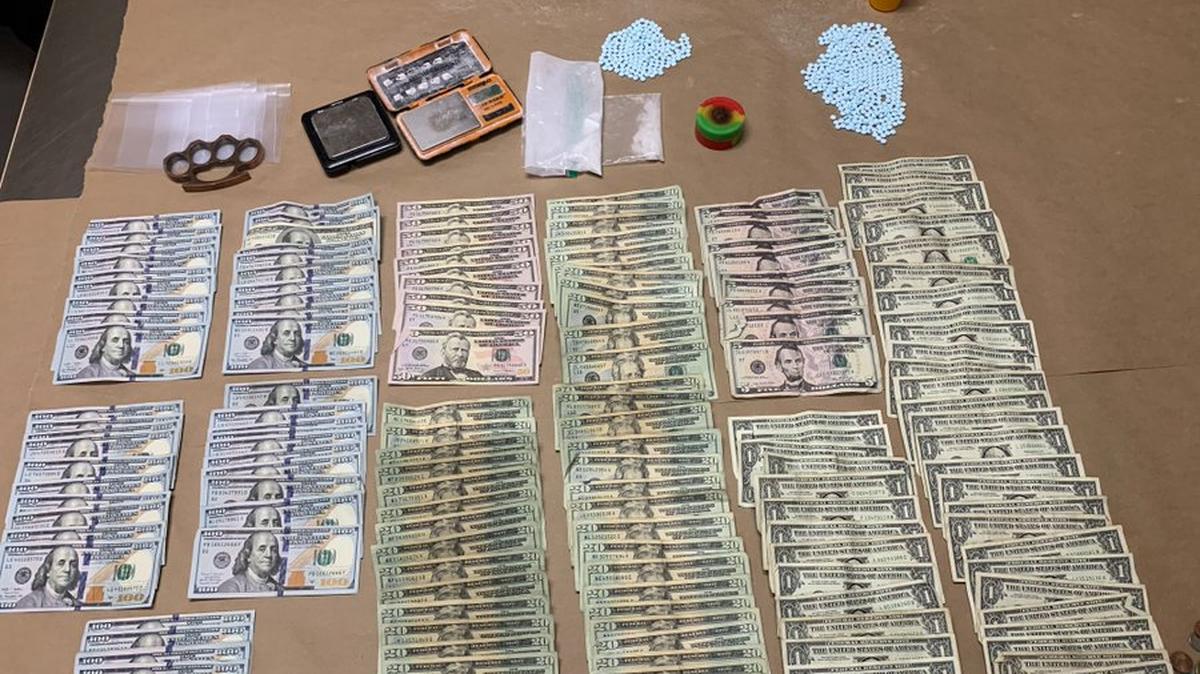 The Olympia Police Department recovered hundreds of fentanyl pills, thousands of dollars in cash and more last week during a traffic stop. 