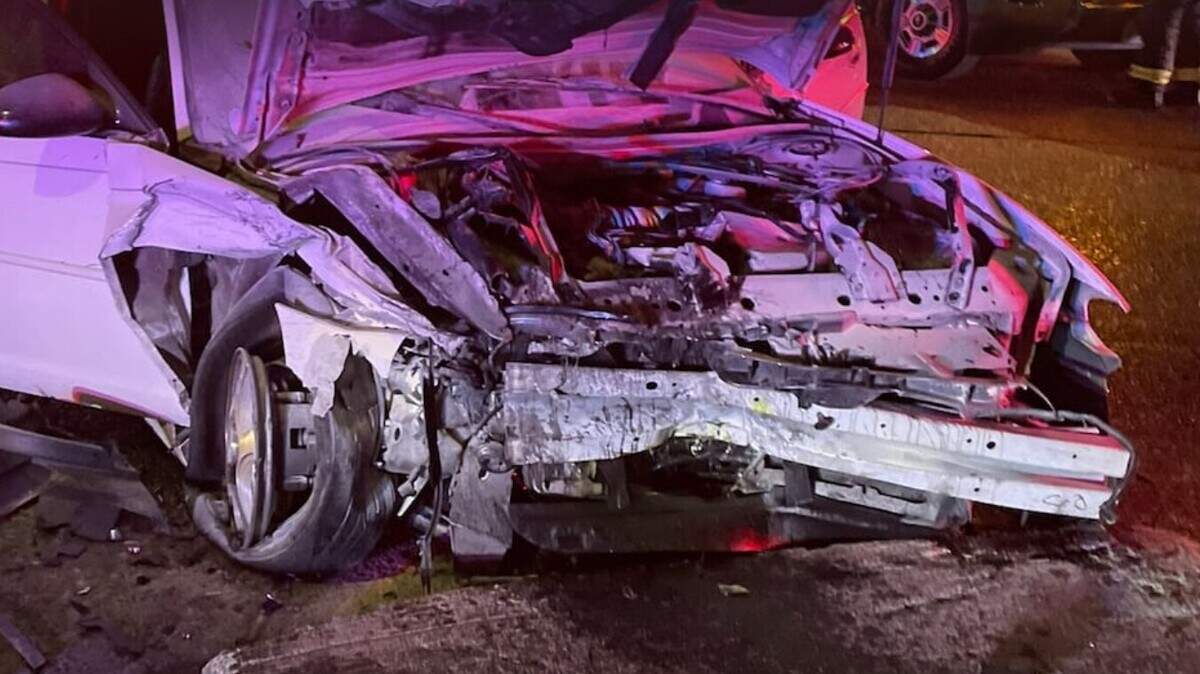 The crash unfolded in the 1900 block of Sprague Avenue about 10 p.m. Friday, according to Tacoma police. Multiple people were reportedly hurt.