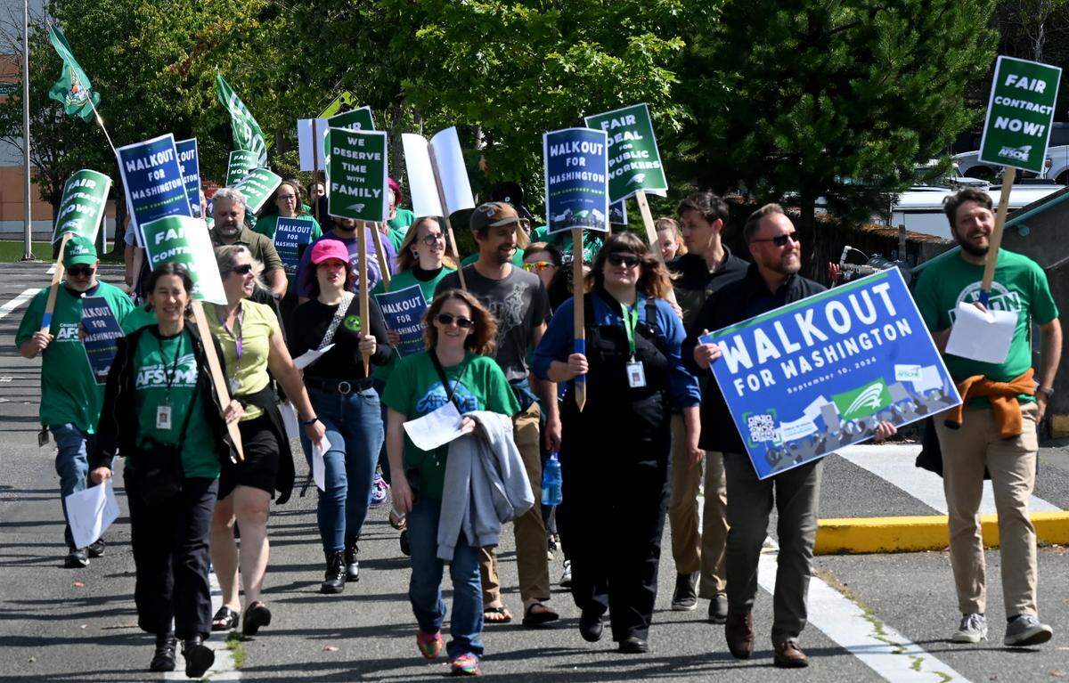 On an 8-1 vote, the Washington Supreme Court said collective bargaining agreements are exempt from the Public Records Act until the budget funding them becomes law.