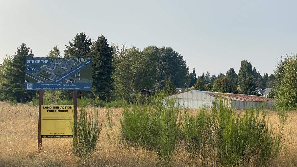 The future site of Trails End Park, located off 79th Avenue Southeast at Trails End Road. 