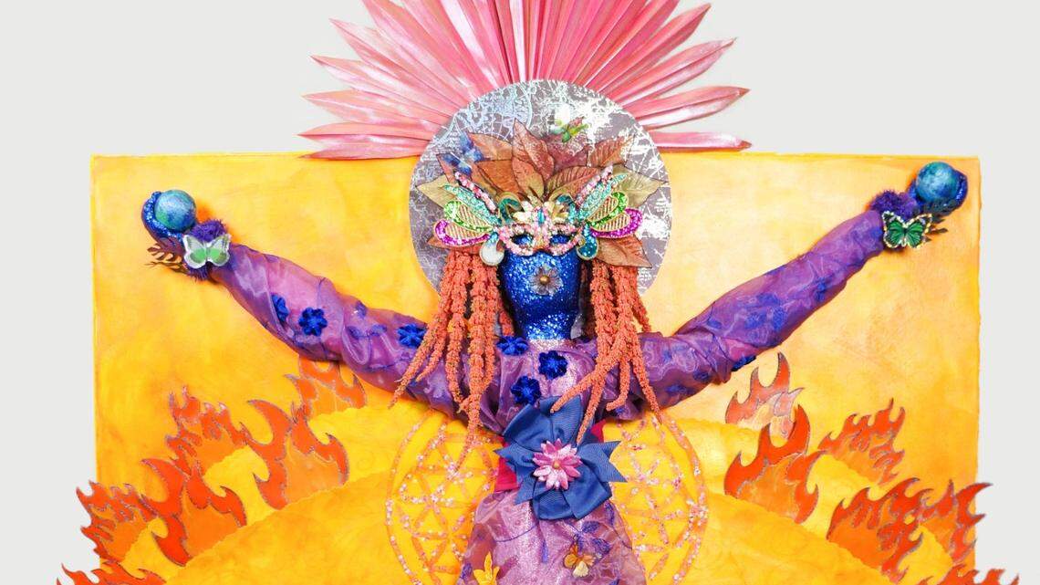 Arts Walk cover artist creates image of interconnectedness for reborn spring festival