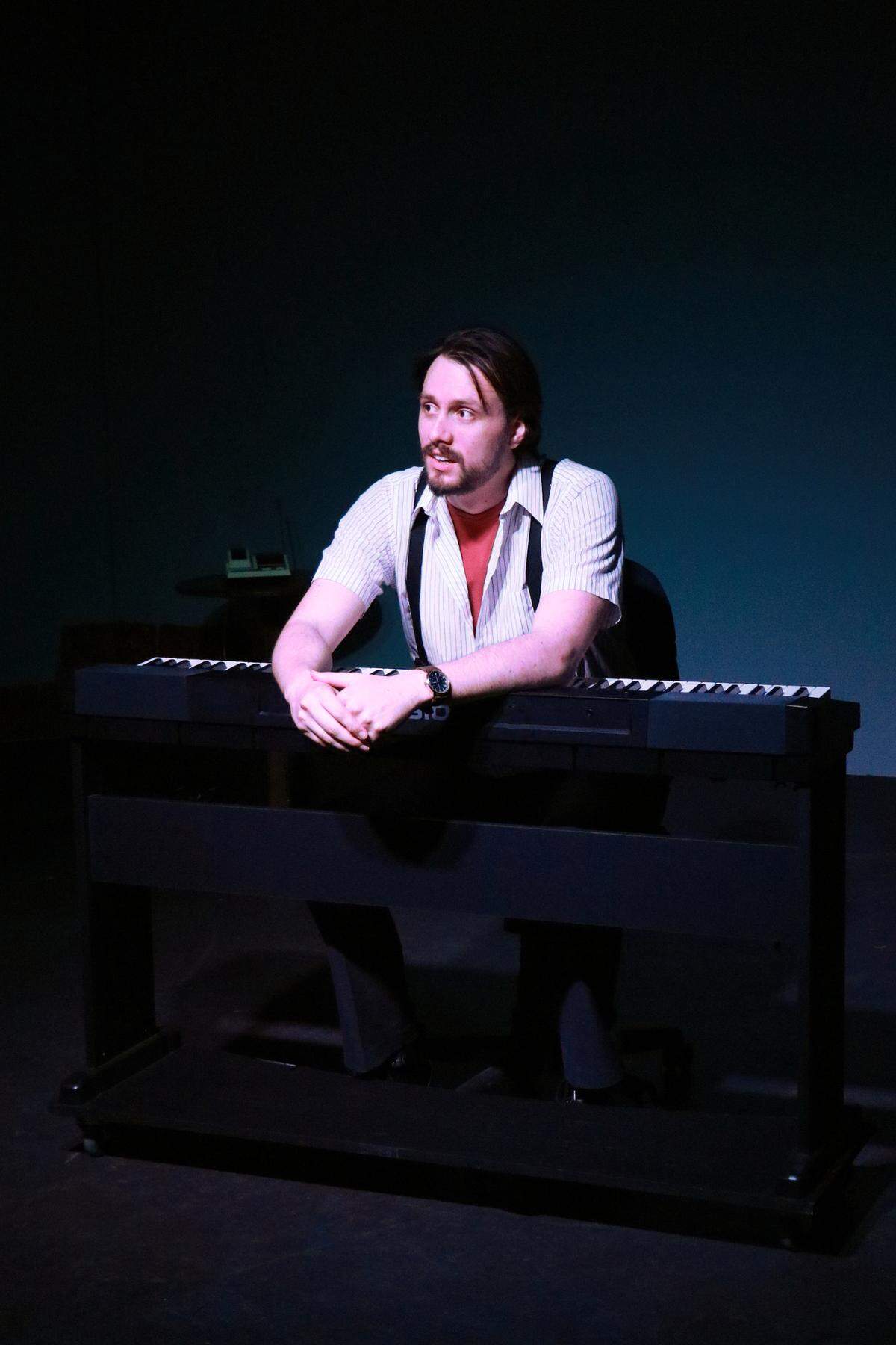 Guy Taylor Simpson III plays Jon, the composer dreaming of making it big before he turns 30, in Broadway Olympia’s “Tick, Tick … Boom.”