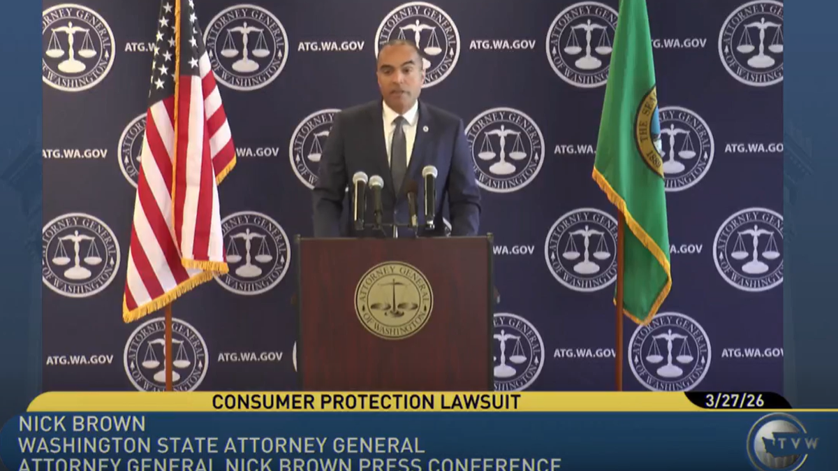 Washington Attorney General Nick Brown on Friday announced a new lawsuit against Kalshi, a popular prediction market platform.