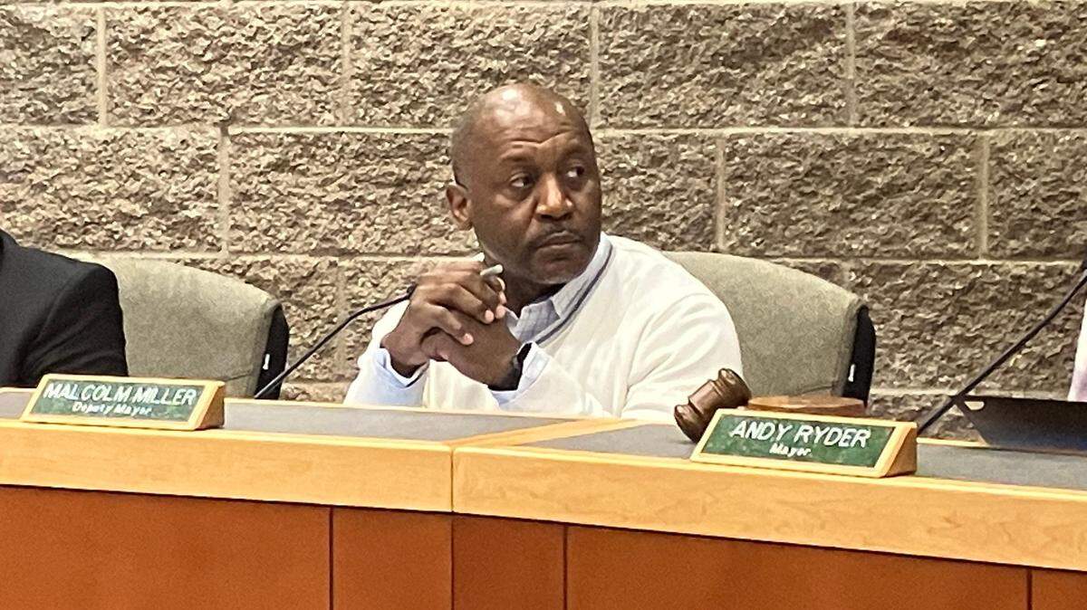 Lacey City Councilman and Deputy Mayor Malcolm Miller.