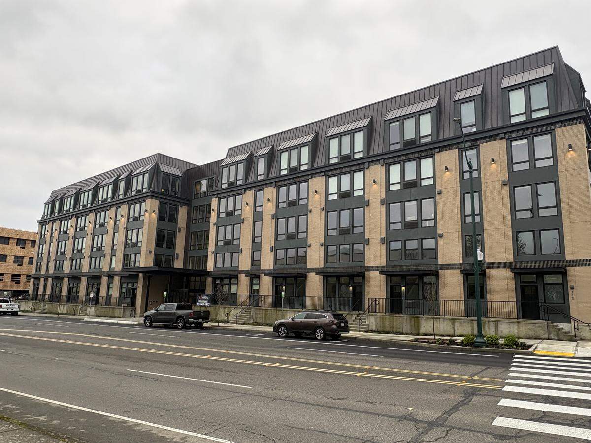 401 Union, a new apartment building in downtown Olympia, opened in November.