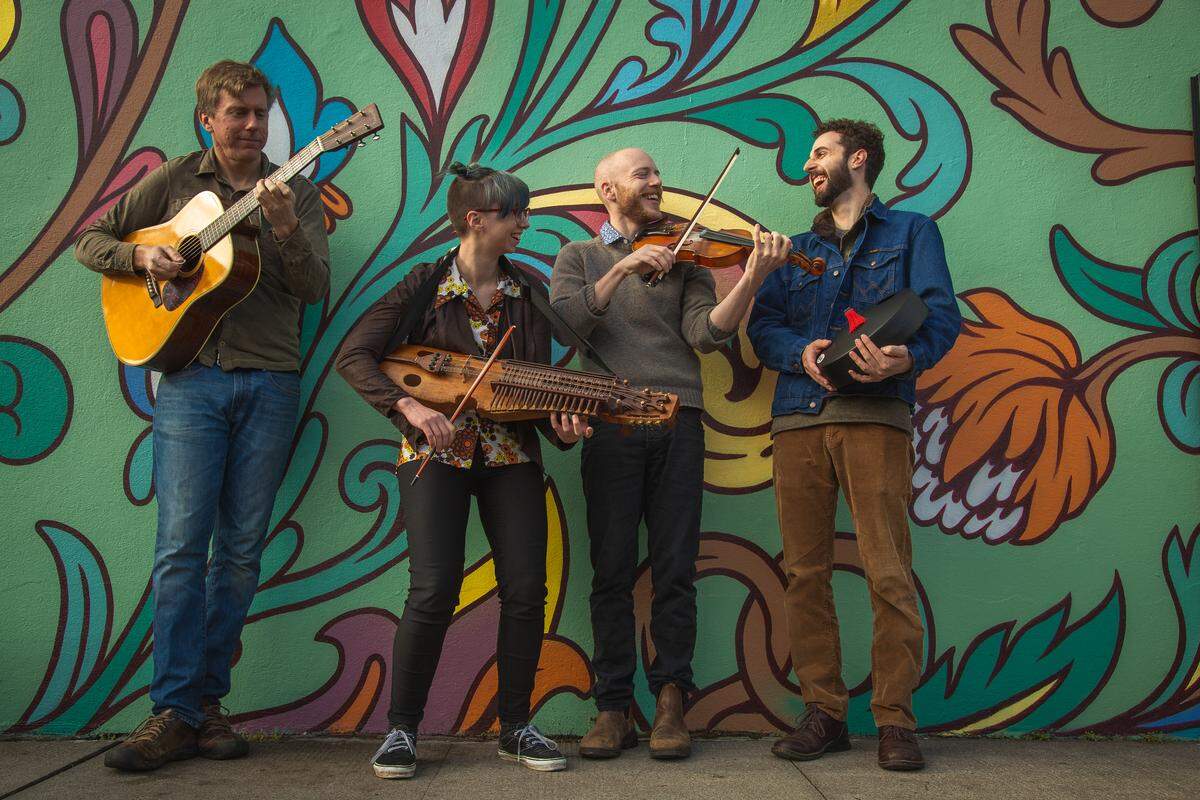 The Portland folk-fusion foursome Varelse will play Friday night at New Traditions Fair Trade Cafe in Olympia.