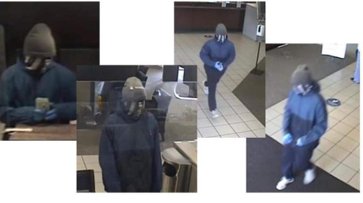 A bank was robbed Monday afternoon, and now Lacey police are asking the public to help identify the suspect.