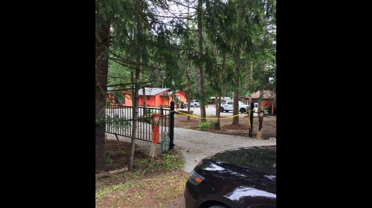 The shooting happened at a home on Tennis Court Southwest near Black Lake.