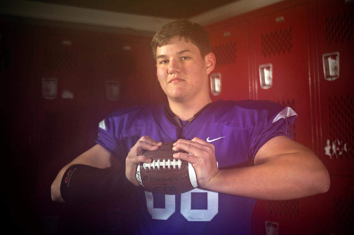 North Thurston’s Aidan Anderson photographed at Mount Tahoma High School on Monday, Dec. 20, 2021.