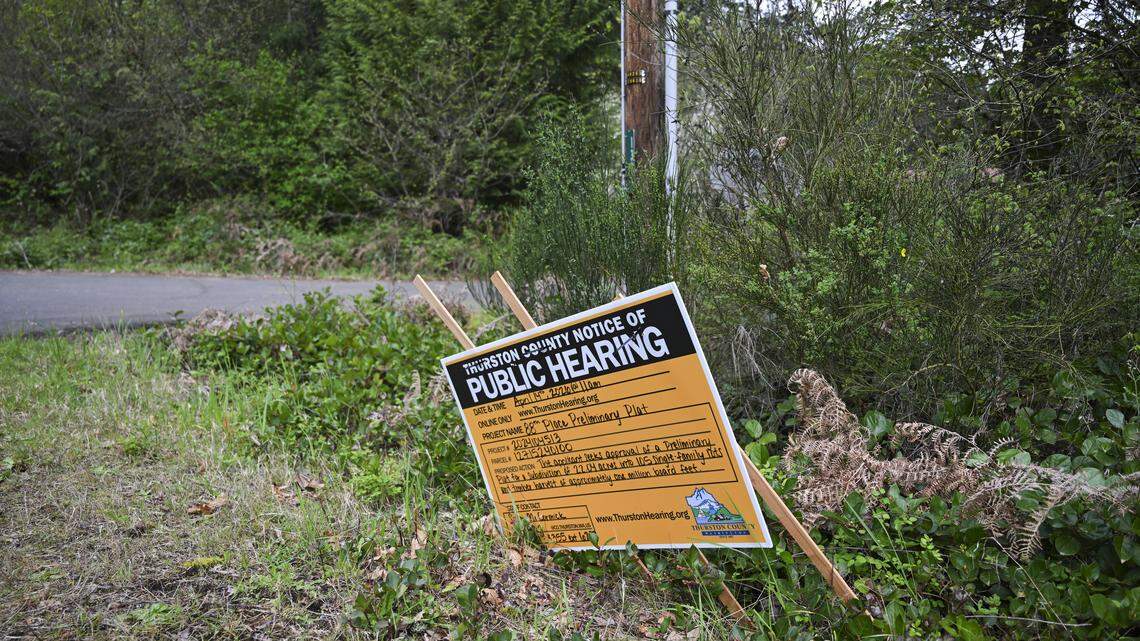 Developer plans 105 new homes on Thurston Co. property with heritage trees