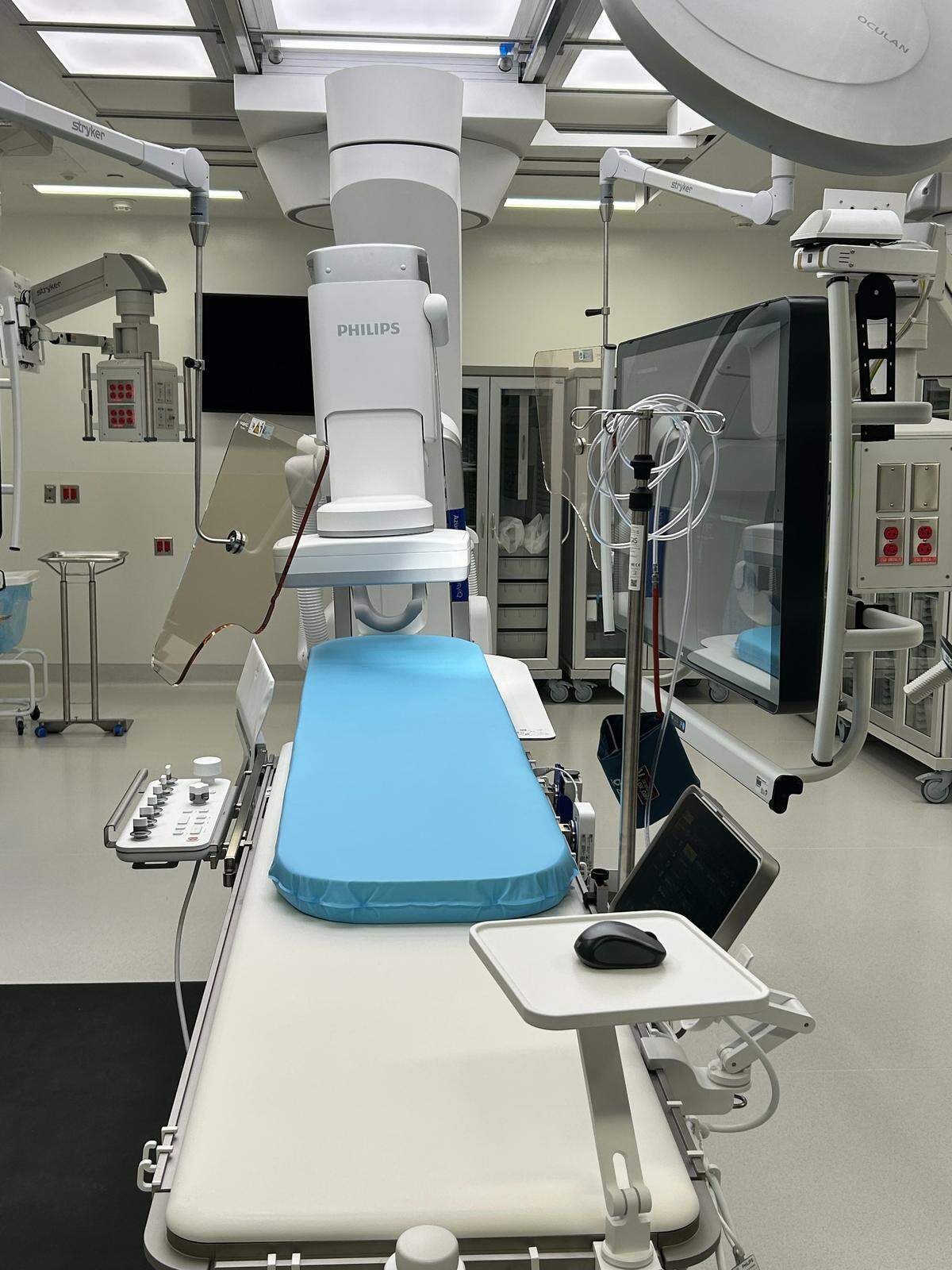 The hybrid operating room at MultiCare Capital Medical Center.