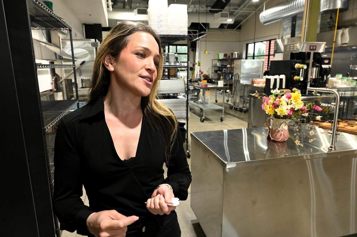 Katie Stann is the owner of Simply Organic Cafe and Catering and is a managing member of Stone City Event Center. It is the first business to open in the Southwest Washington Regional Agricultural Business & Innovation Park located on a 13-acre site in Tenino, Wa. The complex will house a variety of agriculture and food based businesses along with the Stone City Event Center, a public meeting venue which features state of the art audio and visual technologies.