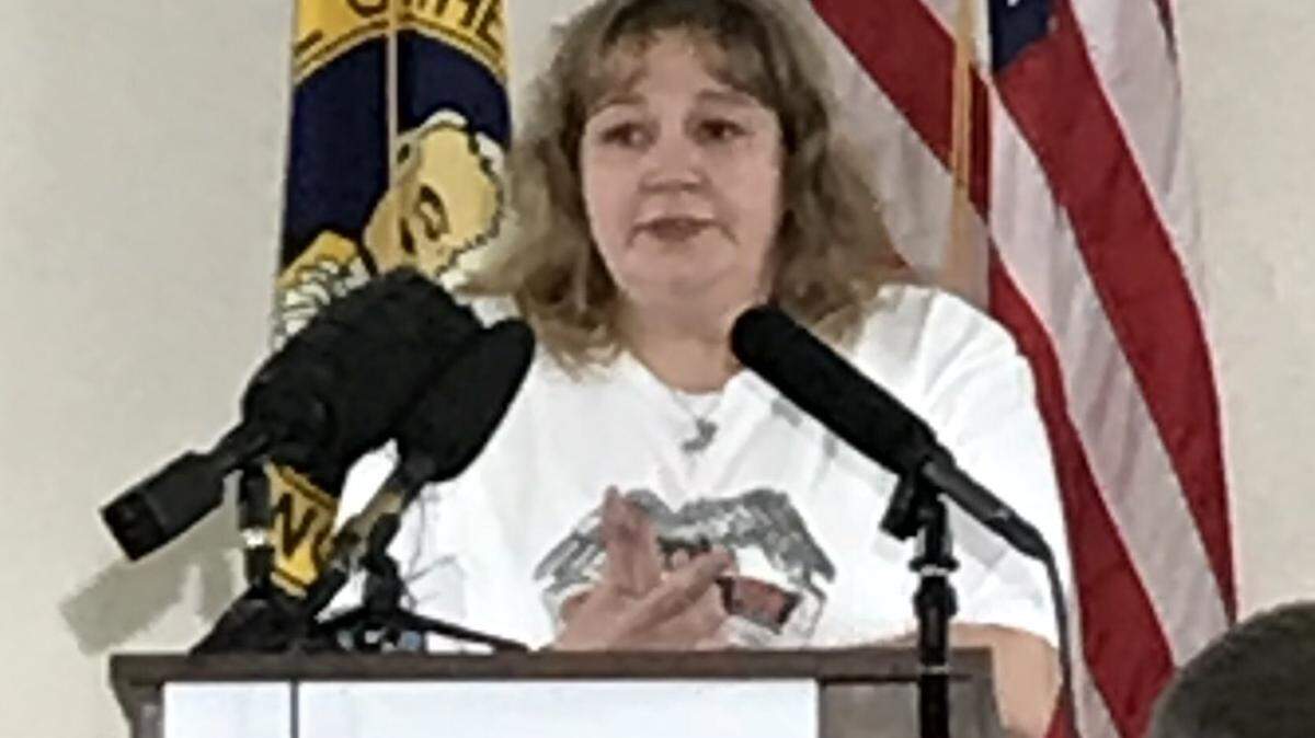 Melissa Baum, the mother of the 10-year-old girl whose remains were found last fall in Eastern Washington, speaks publicly for the first time on Thursday, June 14, 2018.