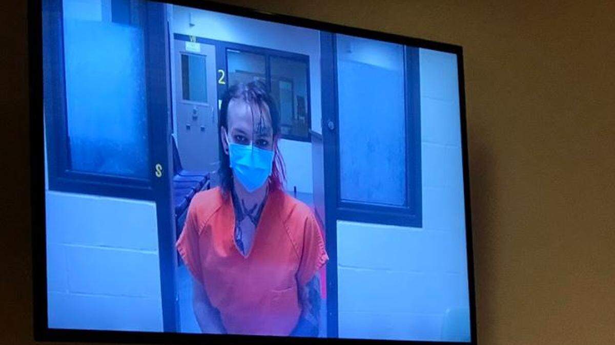 Michael A. Brower, 32, appeared in court via video from Thurston County jail.