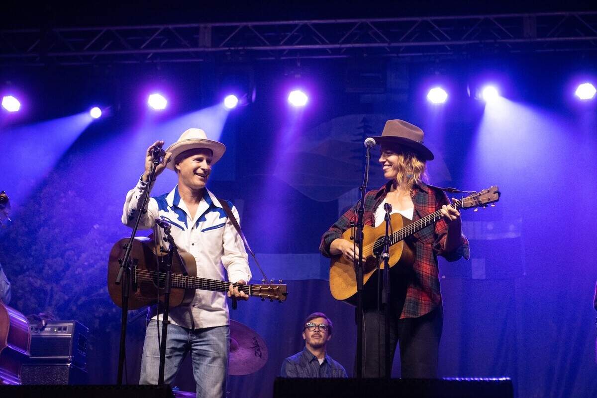Caleb Klauder, left, and Reeb Willms, who’ve been regular performers at the Oly Old Time Festival, will perform Sunday, Jan. 28, at Cryptatropa bar in downtown Olympia.