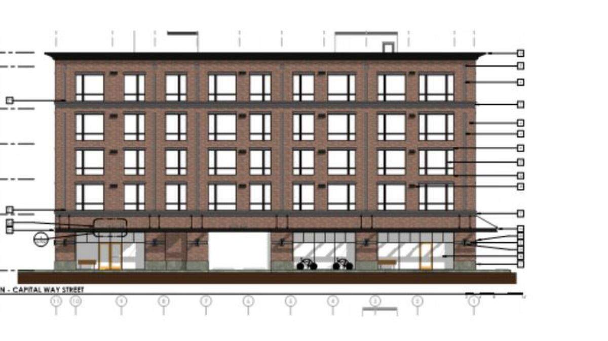 Downtown Olympia developer, Walker John, who currently has two projects rising from the ground, now has a third in the works, according to the city of Olympia.