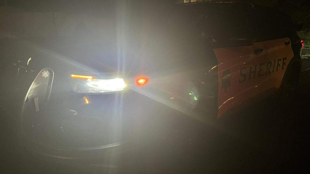 A 35-year-old man was arrested near Long Lake after allegedly trying to strangle a man he met via a cell phone app.