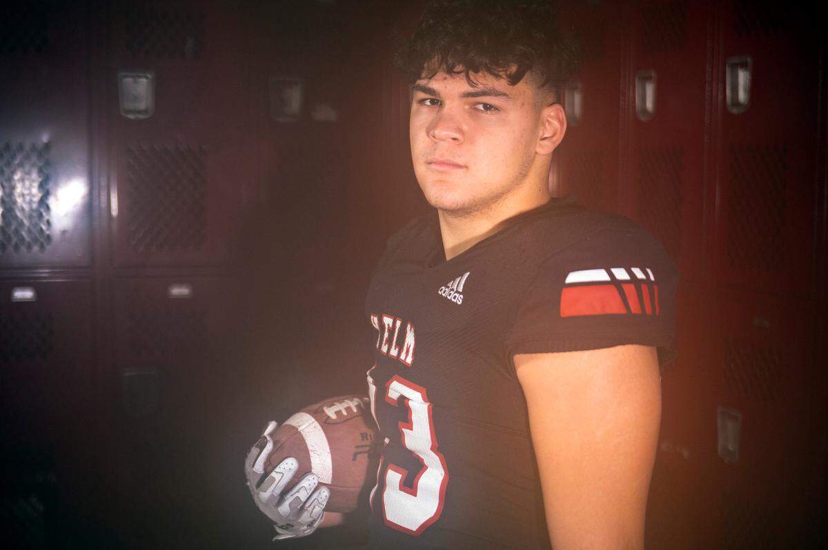 Yelm’s Brayden Platt photographed at Mount Tahoma High School on Monday, Dec. 20, 2021.