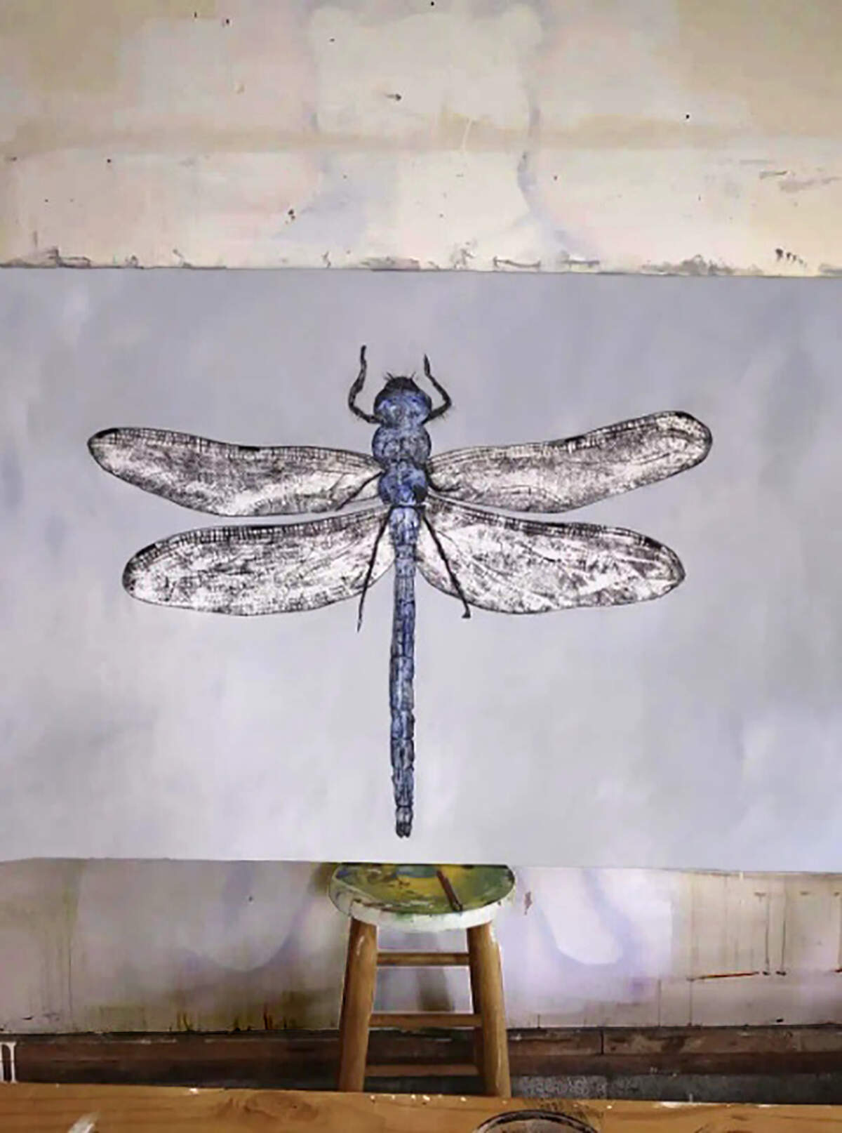 Carlos Barnav’s “Libélula” will be among the works on view at Art ‘N the Alley on Saturday, June 25.