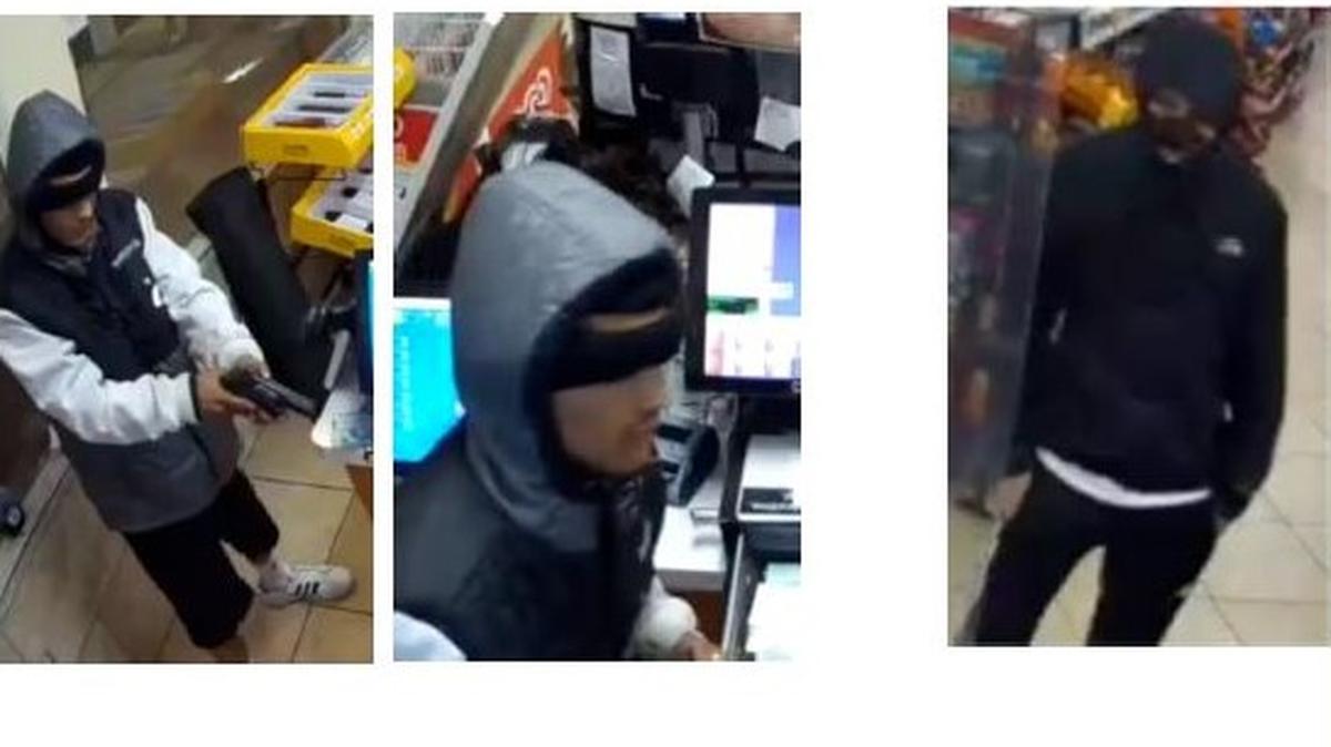 These two men are suspects in an armed robbery in Olympia. The Olympia Police Department issued an Attempt to Identify on June 8 for the two suspects, asking the public for help in putting the two behind bars. 