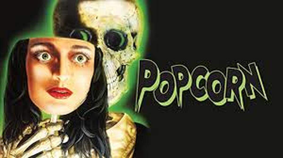 Among the films being screened as part of Olympia Film Society’s All Freakin’ Night is “Popcorn,” a 1991 flick about a horror-movie marathon that goes wrong when it attracts the attention of a murderous psychopath.