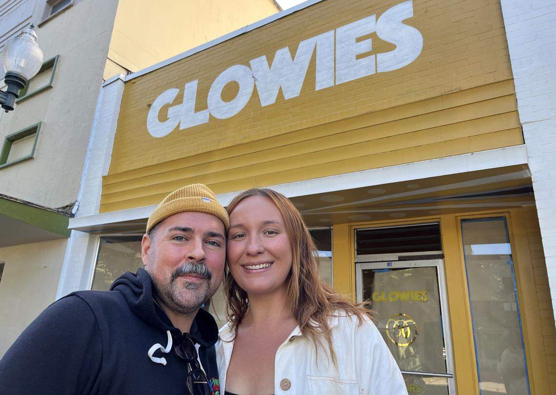 Co-owners Tiernan Gillan and Lexie Castaneto hope to brighten up downtown Olympia mornings with their new breakfast spot, Glowies, Slated to open in October with breakfast sandwiches, espresso and baked goods, the business is filling a small space at 113 Fourth Ave. W. once occupied by New Moon Cafe.