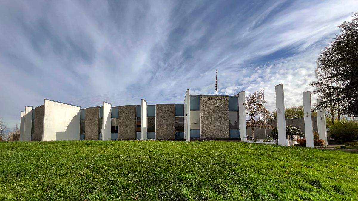 April 10, 2025 photo of the Lee Creighton Justice Center in Olympia, Wa.