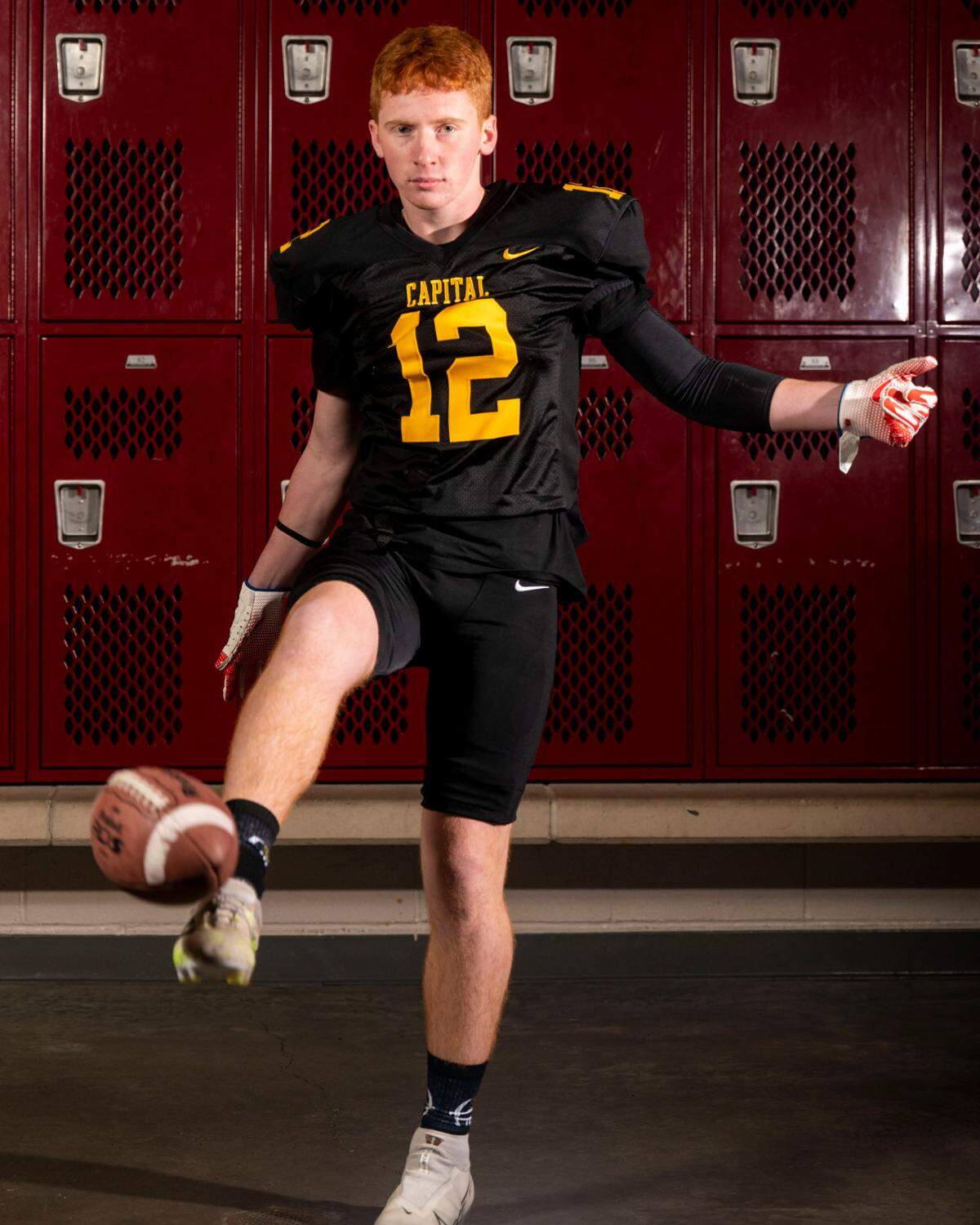 Capital’s Skyler Perrotti photographed at Mount Tahoma High School on Monday, Dec. 20, 2021.