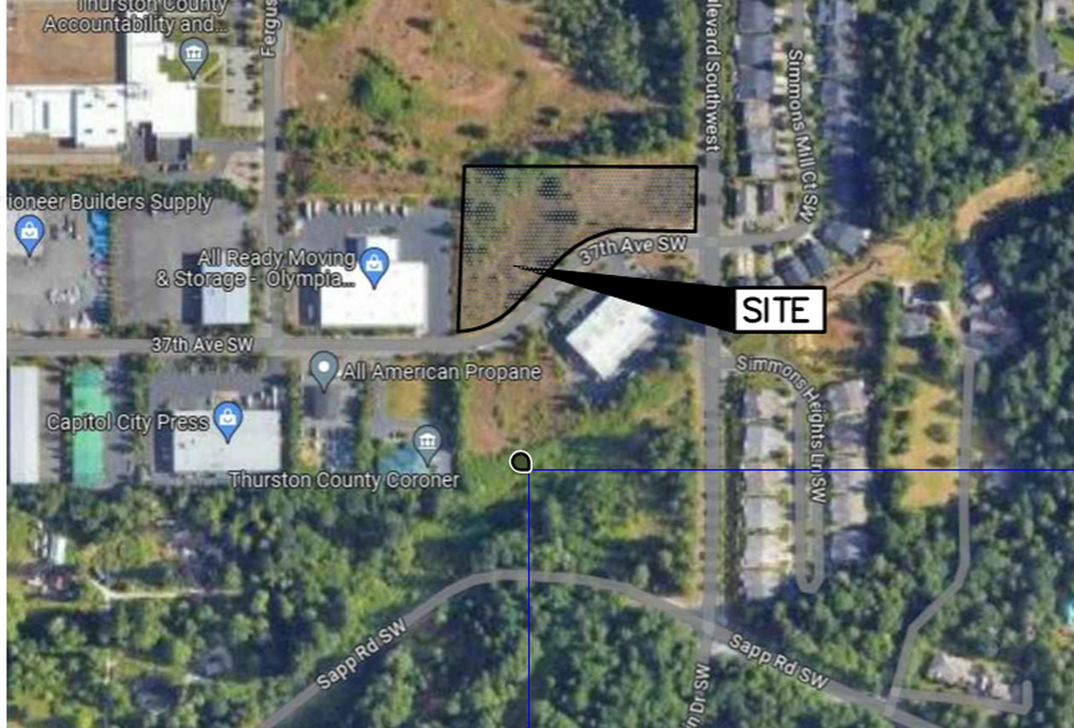 A 309-unit mini-storage faciltiy has been proposed in Tumwater.