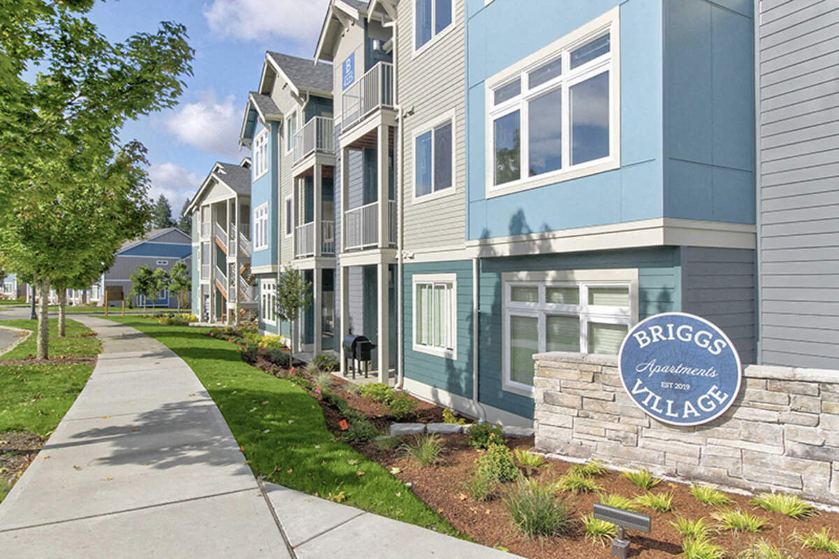 The Briggs Village apartments.