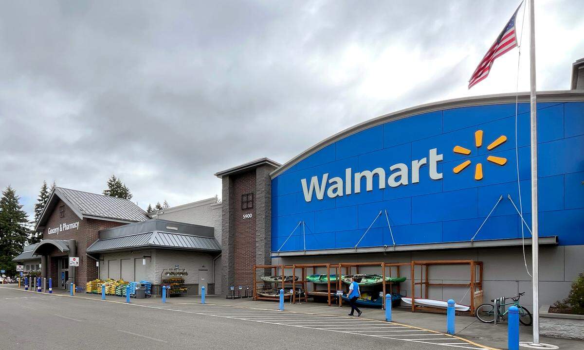 The Walmart Supercenter in Tumwater at 5900 Littlerock Rd SW.